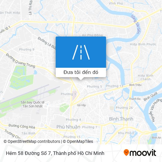 Bản đồ Hẻm 58 Đường Số 7