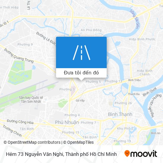Bản đồ Hẻm 73 Nguyễn Văn Nghi