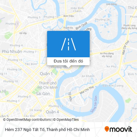 Bản đồ Hẻm 237 Ngô Tất Tố