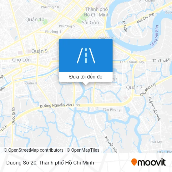 Bản đồ Duong So 20