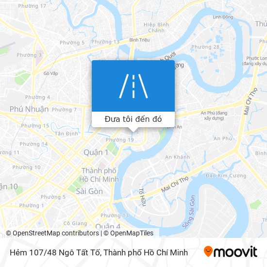 Bản đồ Hẻm 107/48 Ngô Tất Tố