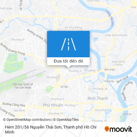 Bản đồ Hẻm 201/56 Nguyễn Thái Sơn