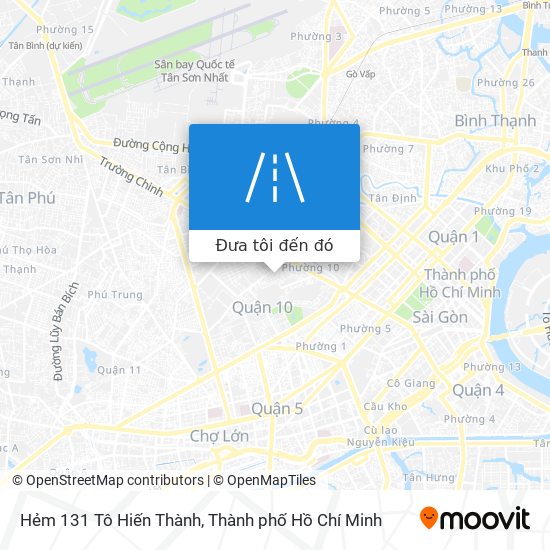 Bản đồ Hẻm 131 Tô Hiến Thành