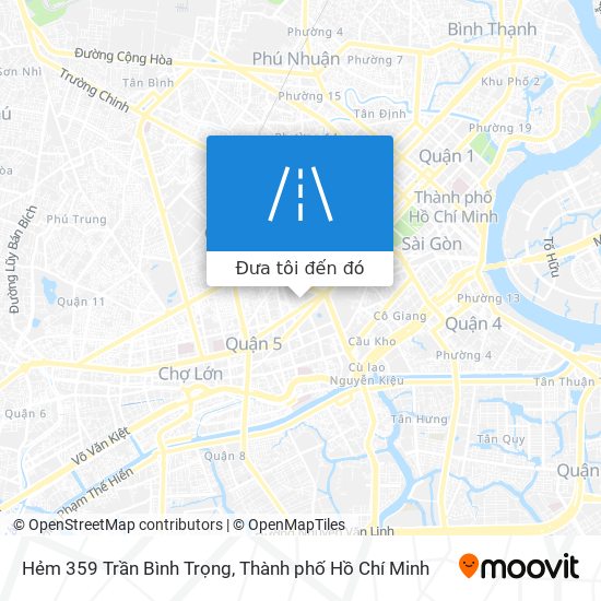 Bản đồ Hẻm 359 Trần Bình Trọng