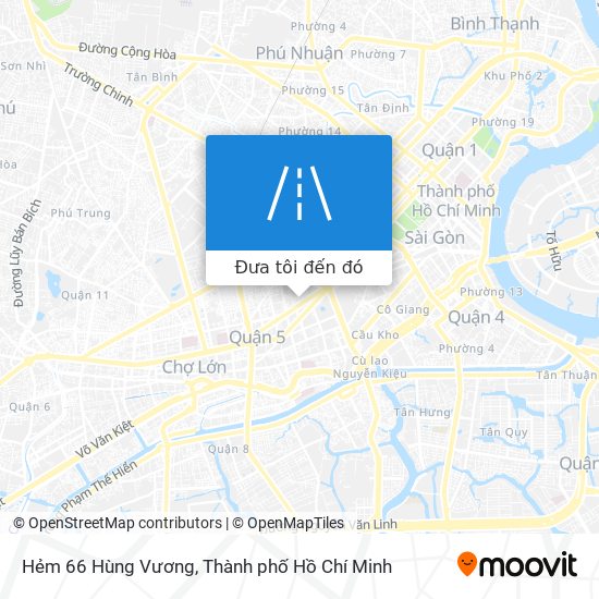 Bản đồ Hẻm 66 Hùng Vương