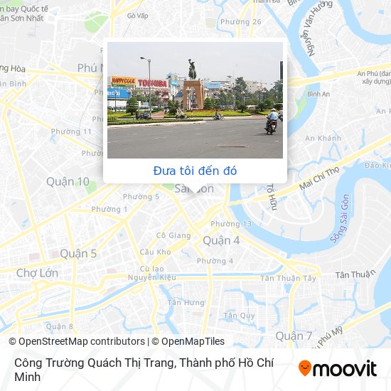 Bản đồ Công Trường Quách Thị Trang