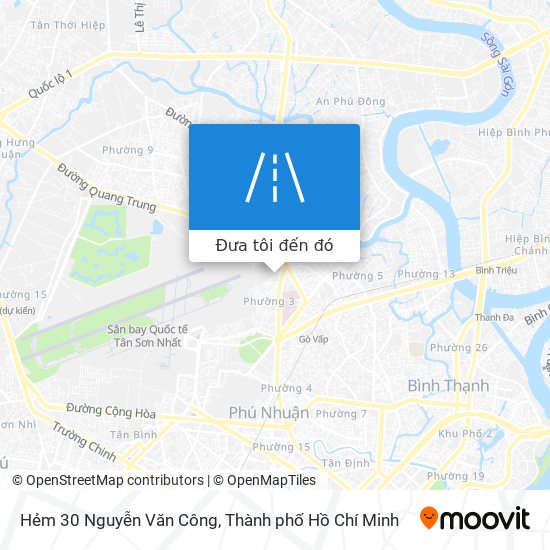 Bản đồ Hẻm 30 Nguyễn Văn Công