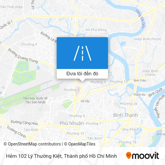 Bản đồ Hẻm 102 Lý Thường Kiệt
