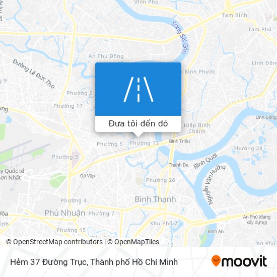 Bản đồ Hẻm 37 Đường Trục
