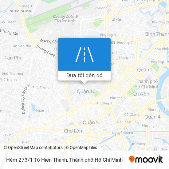 Bản đồ Hẻm 273/1 Tô Hiến Thành