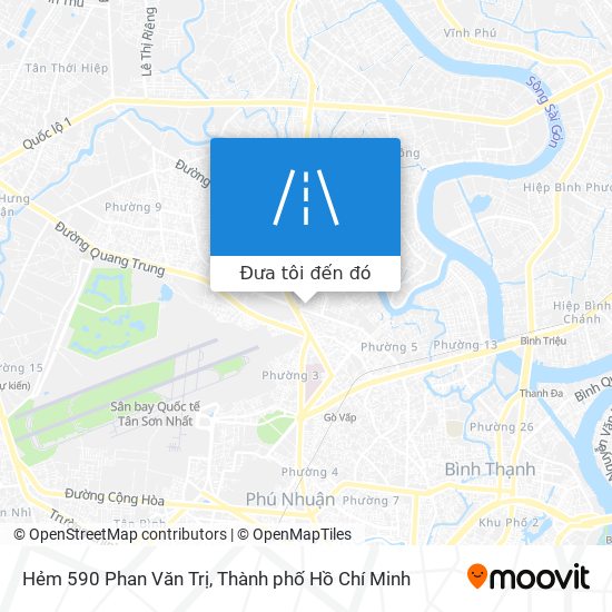 Bản đồ Hẻm 590 Phan Văn Trị