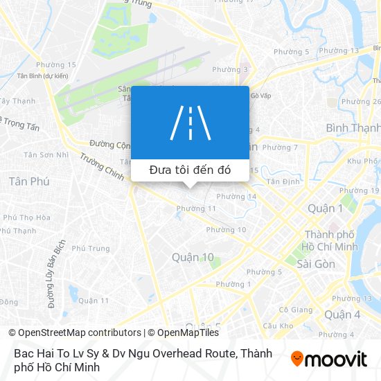 Bản đồ Bac Hai To Lv Sy & Dv Ngu Overhead Route