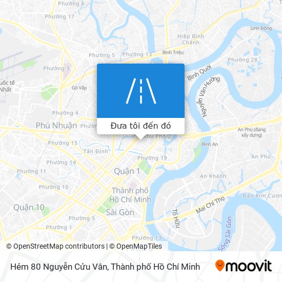 Bản đồ Hẻm 80 Nguyễn Cửu Vân