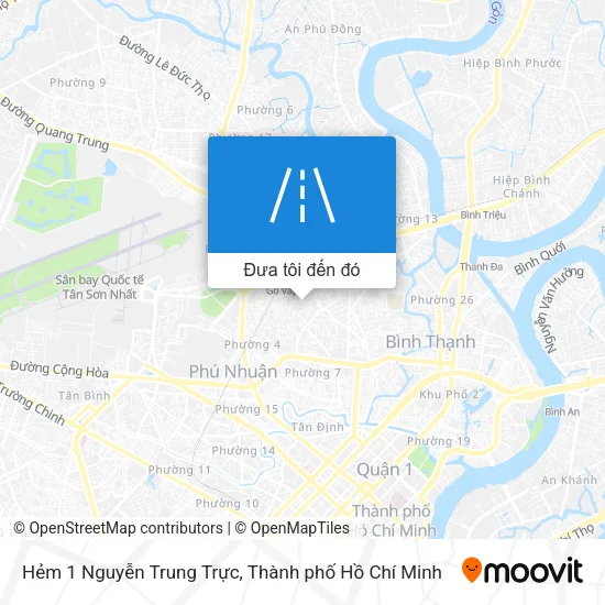 Bản đồ Hẻm 1 Nguyễn Trung Trực
