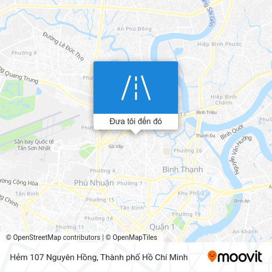 Bản đồ Hẻm 107 Nguyên Hồng