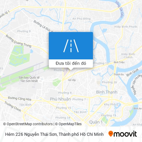 Bản đồ Hẻm 226 Nguyễn Thái Sơn