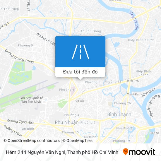 Bản đồ Hẻm 244 Nguyễn Văn Nghi