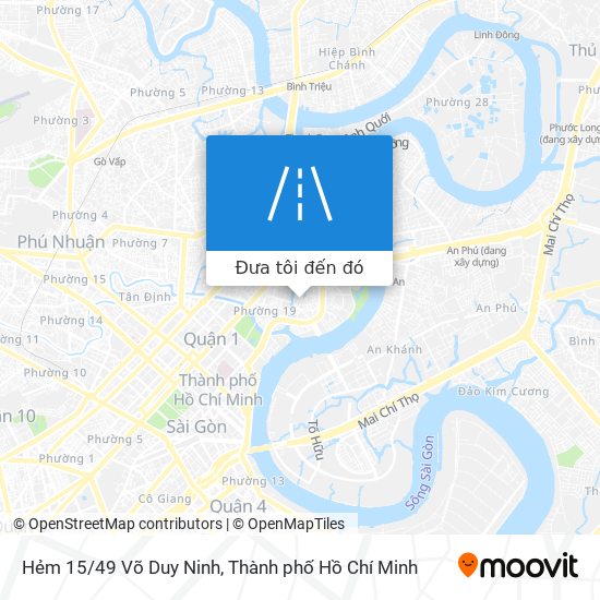 Bản đồ Hẻm 15/49 Võ Duy Ninh