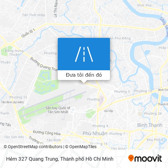 Bản đồ Hẻm 327 Quang Trung