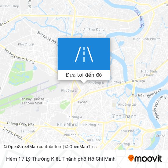 Bản đồ Hẻm 17 Lý Thường Kiệt