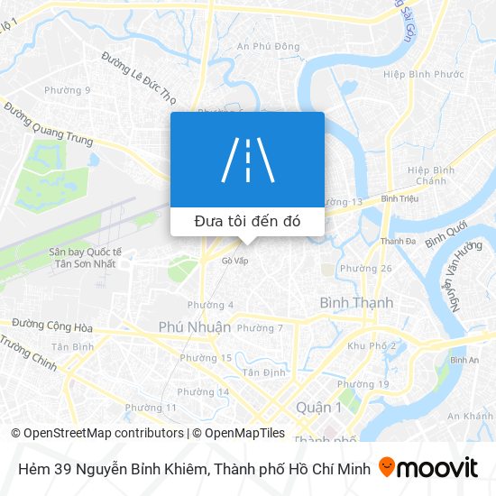 Bản đồ Hẻm 39 Nguyễn Bỉnh Khiêm