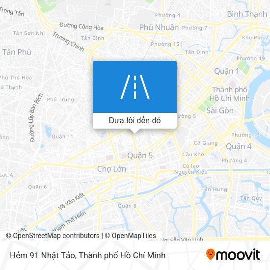 Bản đồ Hẻm 91 Nhật Tảo