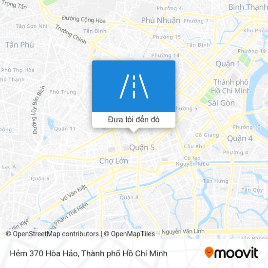 Bản đồ Hẻm 370 Hòa Hảo