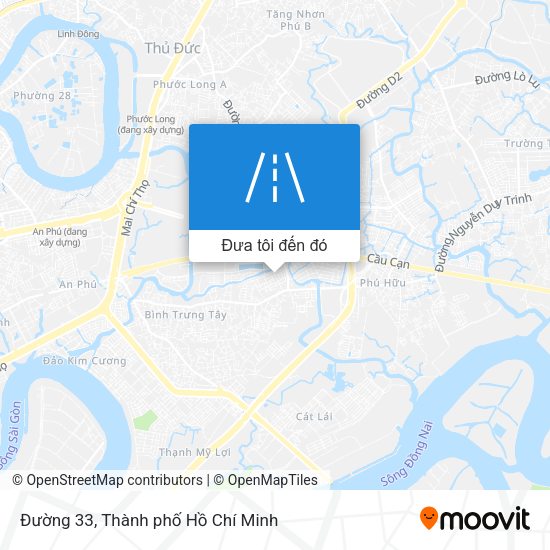 Bản đồ Đường 33