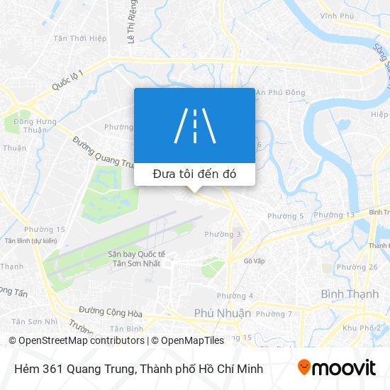 Bản đồ Hẻm 361 Quang Trung