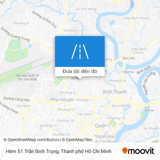 Bản đồ Hẻm 51 Trần Bình Trọng