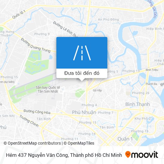 Bản đồ Hẻm 437 Nguyễn Văn Công