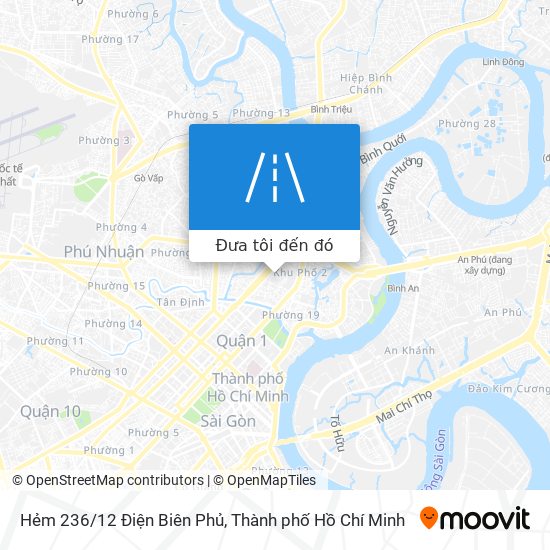Bản đồ Hẻm 236/12 Điện Biên Phủ