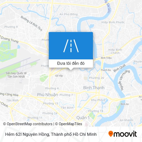 Bản đồ Hẻm 62l Nguyên Hồng
