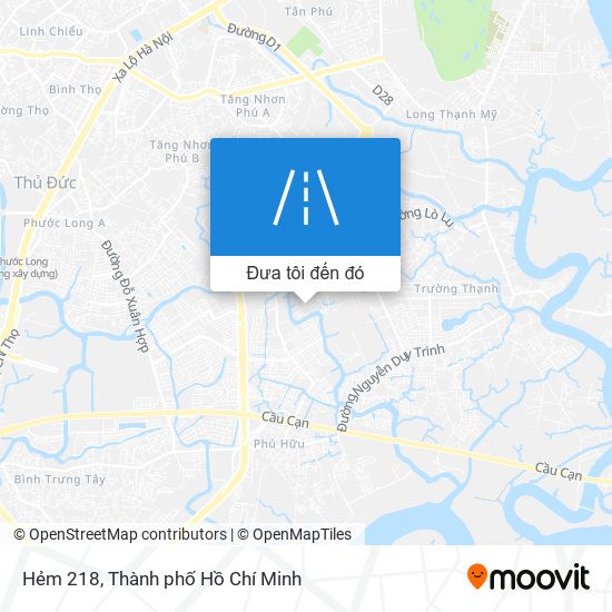 Bản đồ Hẻm 218