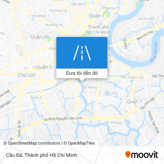 Bản đồ Cầu Đá
