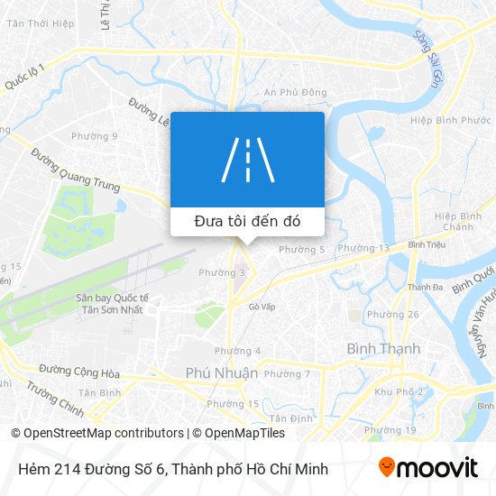 Bản đồ Hẻm 214 Đường Số 6