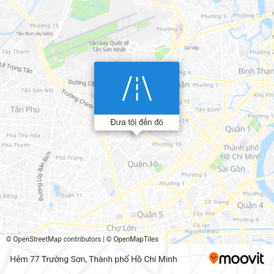 Bản đồ Hẻm 77 Trường Sơn
