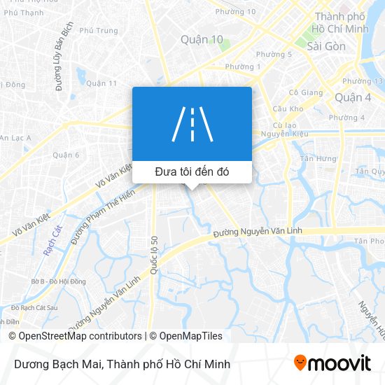 Bản đồ Dương Bạch Mai