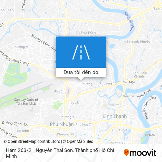Bản đồ Hẻm 263/21 Nguyễn Thái Sơn