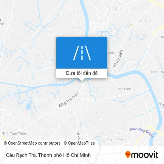 Bản đồ Cầu Rạch Tra