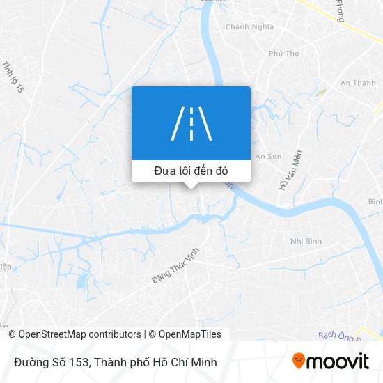 Bản đồ Đường Số 153