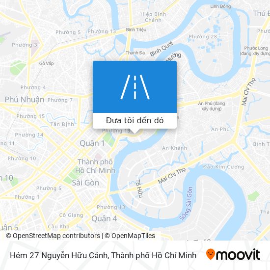 Bản đồ Hẻm 27 Nguyễn Hữu Cảnh