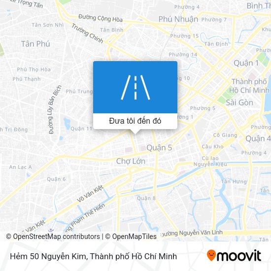 Bản đồ Hẻm 50 Nguyễn Kim