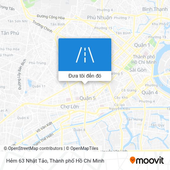 Bản đồ Hẻm 63 Nhật Tảo