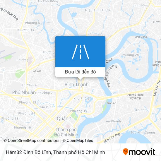 Bản đồ Hẻm82 Đinh Bộ Lĩnh