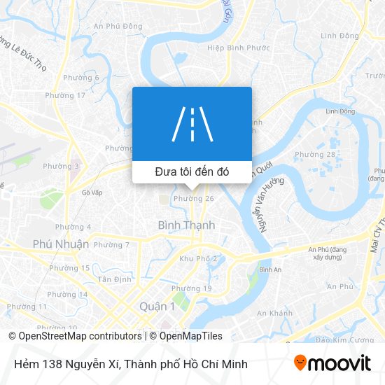 Bản đồ Hẻm 138 Nguyễn Xí