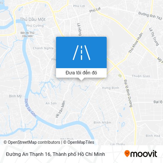 Bản đồ Đường An Thạnh 16