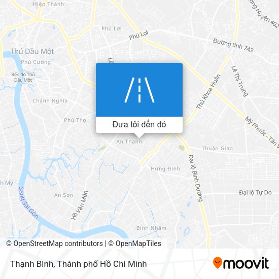 Bản đồ Thạnh Bình