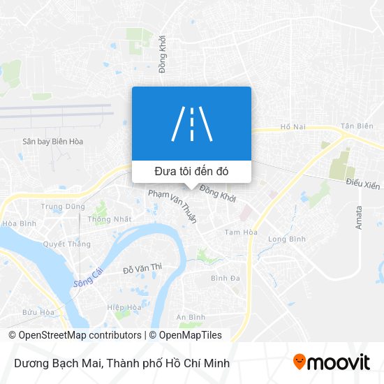Bản đồ Dương Bạch Mai