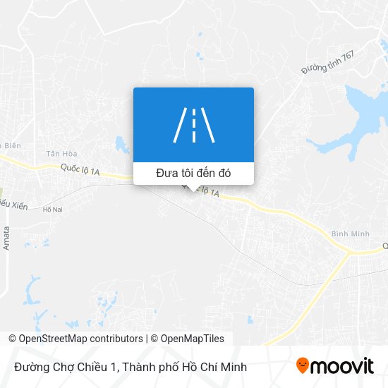 Bản đồ Đường Chợ Chiều 1